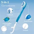Disposable Pre-Pasted Mini Travel Toothbrushes | https://www.bestnamebadges.com