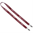Import Air Ship Dual Attachment Silkscreen Polyester Lanyard | https://www.bestnamebadges.com