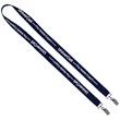 Import Air Ship Dual Attachment Silkscreen Polyester Lanyard | https://www.bestnamebadges.com