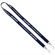 Import Air Ship Dual Attachment Silkscreen Polyester Lanyard | https://www.bestnamebadges.com