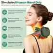 Bionic Frog Neck Shoulder Massager Heat Deep Tissue | https://www.bestnamebadges.com