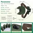 Bionic Frog Neck Shoulder Massager Heat Deep Tissue | https://www.bestnamebadges.com