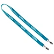 Import Air Ship Dual Attachment Silkscreen Polyester Lanyard | https://www.bestnamebadges.com