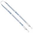 Import Air Ship Dual Attachment Silkscreen Polyester Lanyard | https://www.bestnamebadges.com