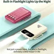 20000mAh Fast Charging Power Bank With Built-In 4  Cables | https://www.bestnamebadges.com