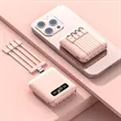 10000mAh Fast Charging Power Bank With Built-In 5  Cables | https://www.bestnamebadges.com