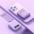 10000mAh Fast Charging Power Bank With Built-In 5  Cables | https://www.bestnamebadges.com
