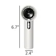 Portable Turbo Fan 100 Speeds USB Rechargeable Mini Cool | https://www.bestnamebadges.com