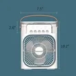 Mini Cooling Fan Humidifier Portable Travel Home | https://www.bestnamebadges.com