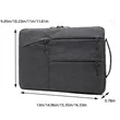 Multi Pocket Laptop Sleeve With Carry Handle | https://www.bestnamebadges.com