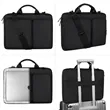 Water Resistant Laptop Briefcase With Shoulder Strap | https://www.bestnamebadges.com