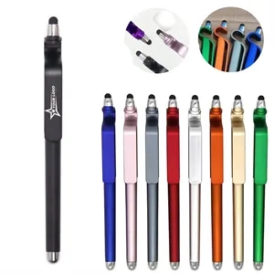 3 in1 Phone stand Ballpoint Writing Pen Stylus
