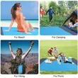 Waterproof Sandproof Outdoor Picnic Beach Blanket | https://www.bestnamebadges.com