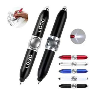 Spinning Fidget Pen with LED Light