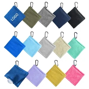 Golf Towel Clip, Microfiber Cleaning Towel