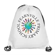Ventoux 210D Polyester Drawstring Cinch Pack Backpack | https://www.bestnamebadges.com