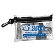 Milos Large Zipper Storage Pouch with Plastic Hook | https://www.bestnamebadges.com