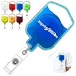 Liquid Infusion Acrylic Retractable Medical Badge Reel | https://www.bestnamebadges.com