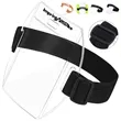Adjustable Reflective Elastic Armband ID Badge Holder | https://www.bestnamebadges.com
