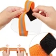 Adjustable Reflective Elastic Armband ID Badge Holder | https://www.bestnamebadges.com