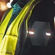 Adjustable Reflective Elastic Armband ID Badge Holder | https://www.bestnamebadges.com