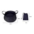 8.5L Foldable Water Basin | https://www.bestnamebadges.com