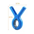 Large Windproof Plastic Clothespins | https://www.bestnamebadges.com