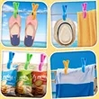 Large Windproof Plastic Clothespins | https://www.bestnamebadges.com
