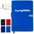 PU Leather Notebook with Magnetic Closure and Pen Loop | https://www.bestnamebadges.com