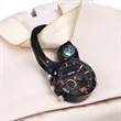 Dual Movement Outdoor Carabiner Clip Watch with Compass | https://www.bestnamebadges.com