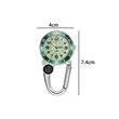 Luminous Quartz Carabiner Clip Watch with Compass | https://www.bestnamebadges.com