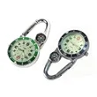 Luminous Quartz Carabiner Clip Watch with Compass | https://www.bestnamebadges.com