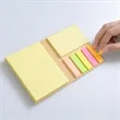 Bamboo Cover Sticky Note Pad Set | https://www.bestnamebadges.com