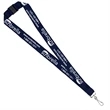1" Overseas Silkscreen Lanyard | https://www.bestnamebadges.com
