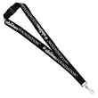1" Overseas Silkscreen Lanyard | https://www.bestnamebadges.com