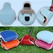 Synthetic Leather Golf Putter Headcover with Soft Interior | https://www.bestnamebadges.com