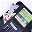 A5 Zippered Refillable Notebook with Calculator | https://www.bestnamebadges.com