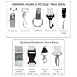 1/2" Import Air Ship Silkscreen Lanyard | https://www.bestnamebadges.com