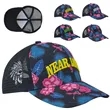 All-Over Sublimation 3D Embroidery Golf Baseball Caps | https://www.bestnamebadges.com