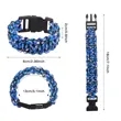 Outdoor Survival Paracord Bracelet | https://www.bestnamebadges.com