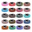 Outdoor Survival Paracord Bracelet | https://www.bestnamebadges.com