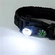Outdoor Survival Paracord Bracelet with LED Light | https://www.bestnamebadges.com