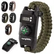 7-in-1 Survival Paracord Bracelet | https://www.bestnamebadges.com