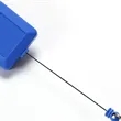 Translucent Square Retractable Badge Reel with Vinyl Strap | https://www.bestnamebadges.com