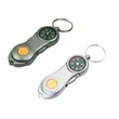 Outdoor Compass Keychain with LED Light | https://www.bestnamebadges.com