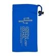 Clean-n-Carry Microfiber Drawstring Pouch For Cell Phones | https://www.bestnamebadges.com