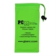 Clean-n-Carry Microfiber Drawstring Pouch For Cell Phones | https://www.bestnamebadges.com