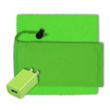 Mobile Tech Wall Charger Kit in Microfiber Cinch Pouch | https://www.bestnamebadges.com