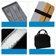 Double-Layer Bento Lunch Box w/ Lid Phone Stand& Utensil Set | https://www.bestnamebadges.com