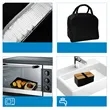 Double-Layer Bento Lunch Box w/ Lid Phone Stand& Utensil Set | https://www.bestnamebadges.com